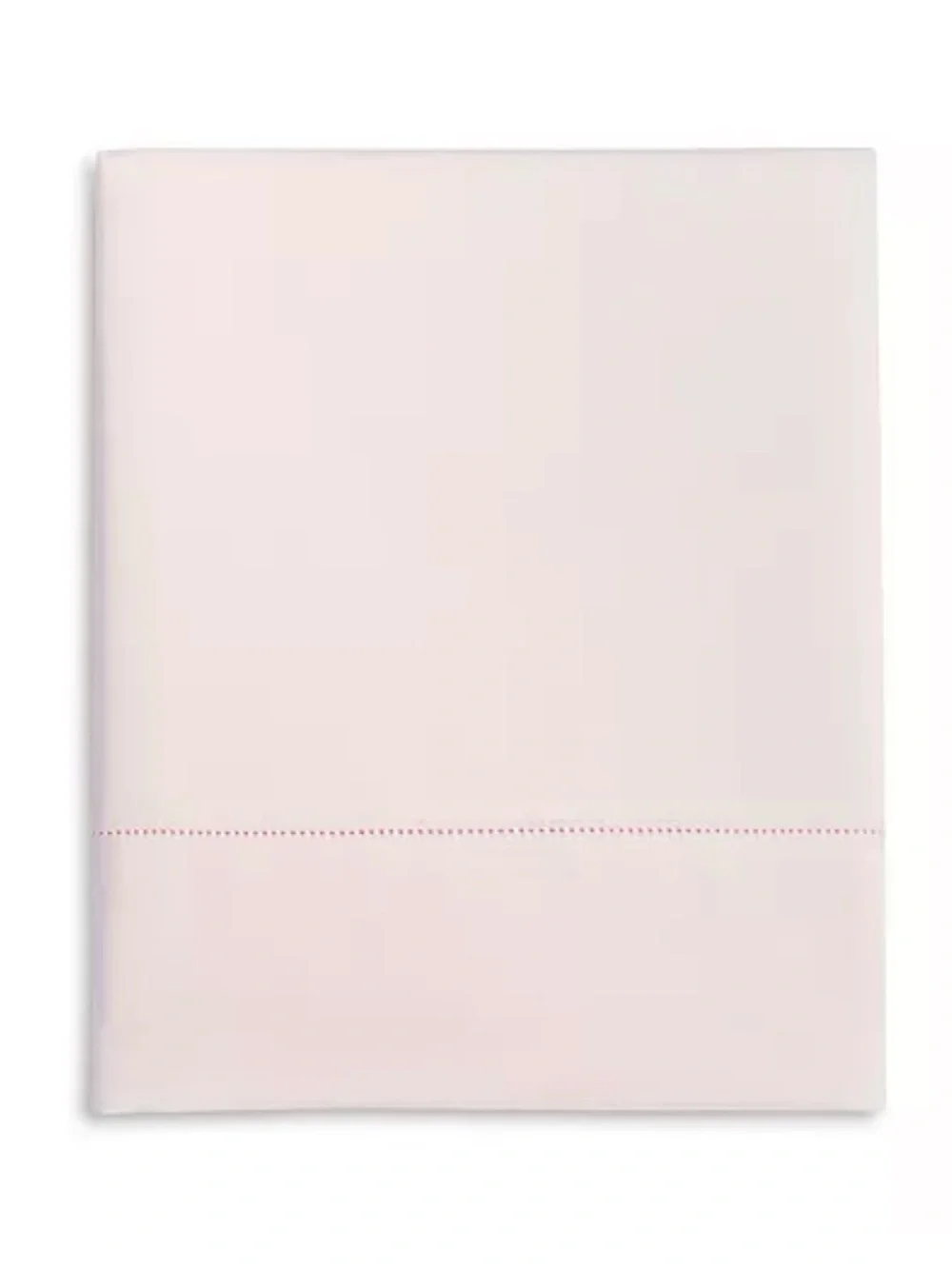 Hudson Park Collection 680TC Supima Cotton Sateen Fitted Sheet Queen Blush